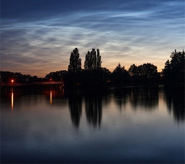 Noctilucent clouds 14.7. 2009