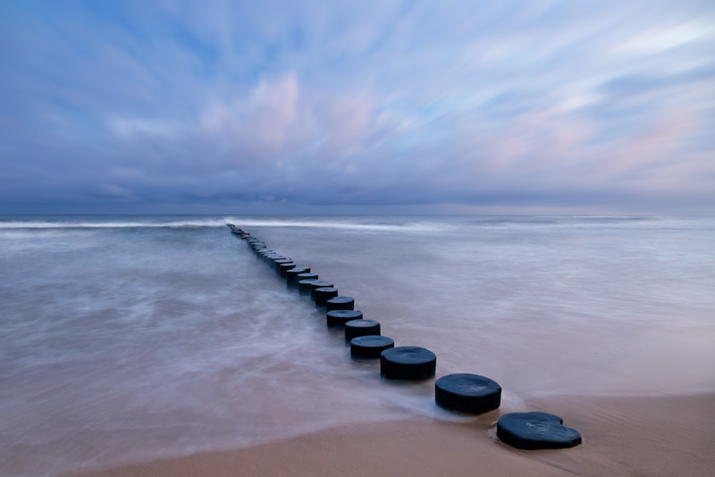 Stepping Into The Sea