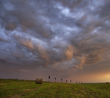 Stormy twilight